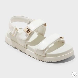 Women's Jonie Footbed Sandals - A New Day